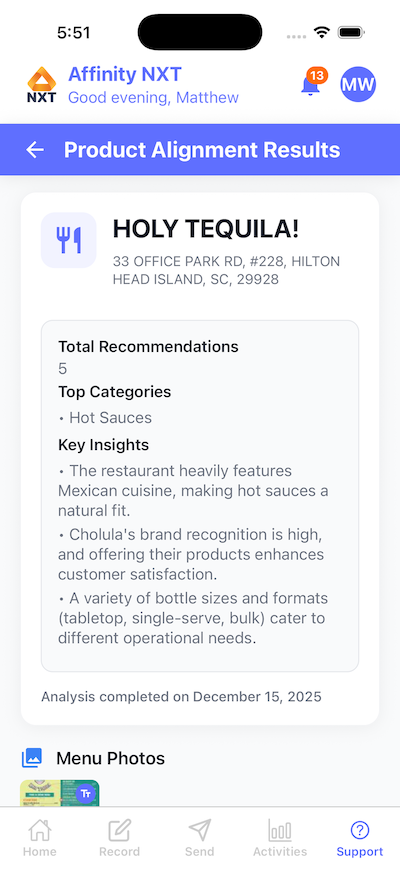Affinity NXT App Screenshot